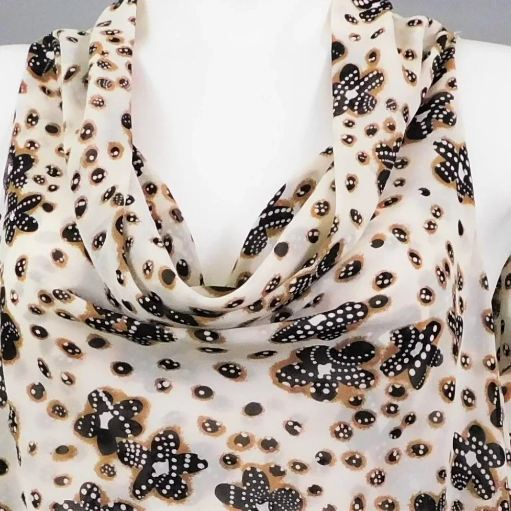 Milano‎ Women Shirt Cream Black L
